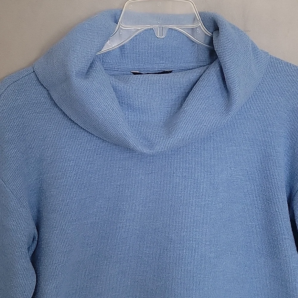Banana Republic Collar Sweater Long Sleeves, Color Blue, Size M